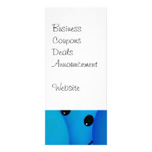 Visages souriants bleus heureux frais d'amusement doubles cartes