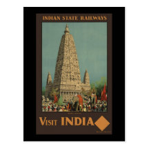 Visite Inde Budh Gaya Cartes Postales