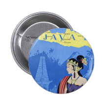 Visite Java Pin's Avec Agrafe