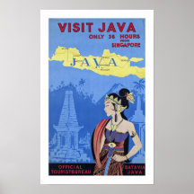 Visite Java Posters