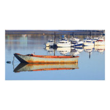 Vissersboot Photocard Fotokaart