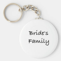 vitesse de mariage de la famille de la jeune marié porte-clef