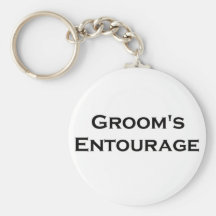 vitesse de mariage de l'entourage du marié porte-clef