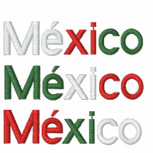 ¡ Viva Mexico! emboridery Geborduurd Sweatshirt Met Hoody