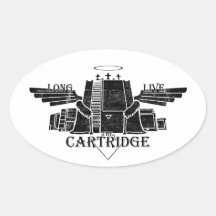 Vivent longtemps la cartouche autocollant