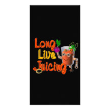 Vivent longtemps le modèle Valxart.com de Juicing Cartes Avec Photo