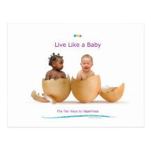 Vivez comme des cartes postales d'un bébé