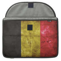 Vlag van België Beschermhoes Voor MacBook Pro