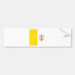 Vlag van de Stad van Vatikaan Bumpersticker