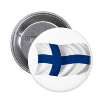 Vlag van Finland Buttons