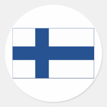 Vlag van het Blauwe Noordse Kruis van Finland op W