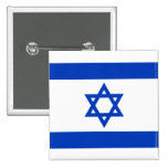 Vlag van Israël Buttons
