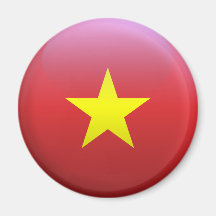 Vlag van Vietnam Koelkast Magneet