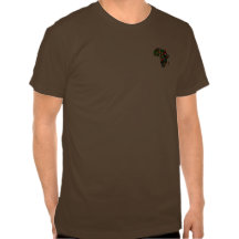 Vlaggen van de T-shirts en het Topje van Afrika - 