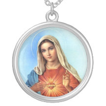 Vlekkeloos Hart van het ketting van Mary