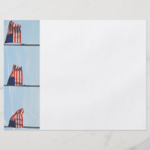 Vliegen van de Banners/van de Vlaggen van de ster  Folders