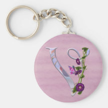 Vlinder Aanvankelijk V Sleutel Hangers