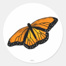 vlinder sticker