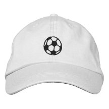 Voetbal Geborduurde Baseball Cap