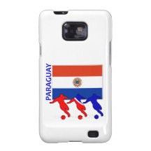 Voetbal Paraguay Samsung Galaxy S2 Hoesje
