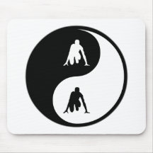 Voie de Yin Yang Tapis De Souris