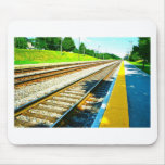 Voies de train tapis de souris