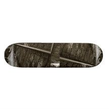 Voies ferrées, voies ferrées, voies ferrées plateau de skate