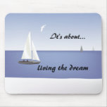 Voiliers sur l'horizon Mousepad Tapis De Souris