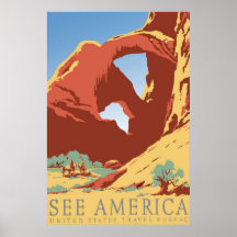 Voir l'Amérique Poster