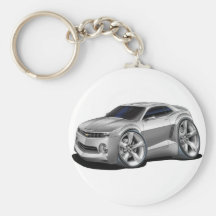 Voiture 2010-11 argentée de Camaro Porte-clef