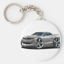 Voiture 2010-12 argentée de Camaro Porte-clé