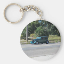 Voiture ancienne porte-clés