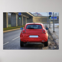 Voiture d'arrière posters