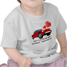 Voiture de course de Valentine T-shirts