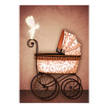 Voiture d'enfant faire-parts
