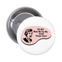 Voix d'assistant social badges avec agrafe