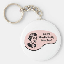 Voix d'infirmière porte-clefs