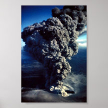 Volcan de tabagisme poster