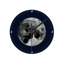 Voler haut (motocross) horloges murales