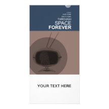 Voler par l'espace photocartes personnalisées