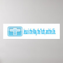 volg het pictogramposter van Jesus