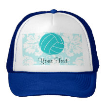 Volleyball turquoise casquettes de camionneur