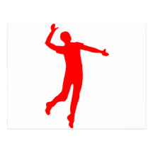 Volleyball Wenskaart