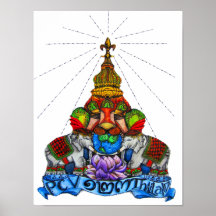 Volontaire de corps de paix - Thaïlande Affiches