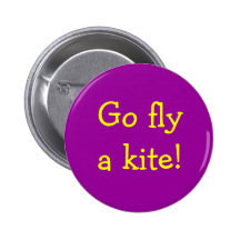 Vont la mouche un cerf-volant ! badges