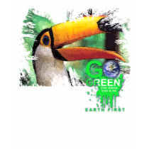 vont le toucan vert t-shirt