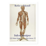 Voorafgaande anatomie visitekaartje