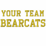 Vos Bearcats de nom d'équipe ont brodé le polo