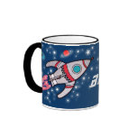 Vos enfants noirs rouges (de l'espace nommé de let tasses à café