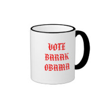 VOTE BARAK OBAMA MUG